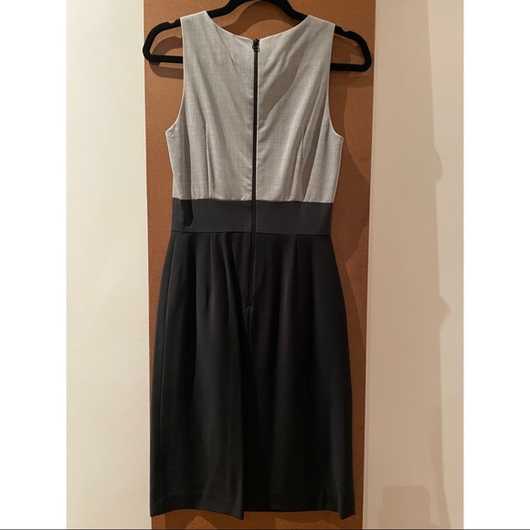 PINK TARTAN grey/black wool dress - Picture 2 of 4